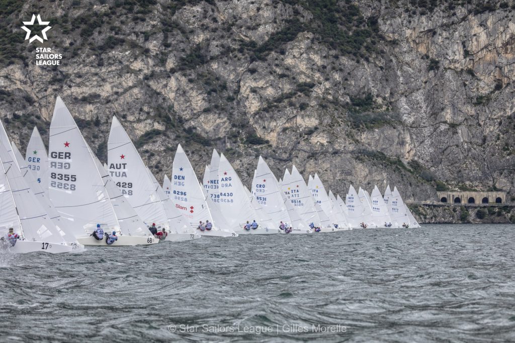 Gutes Ergebnis  für Axel  Hampe bei der Star Sailors  League  EM am Gardasee