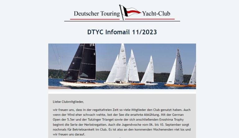 DTYC Infomail 11/2023