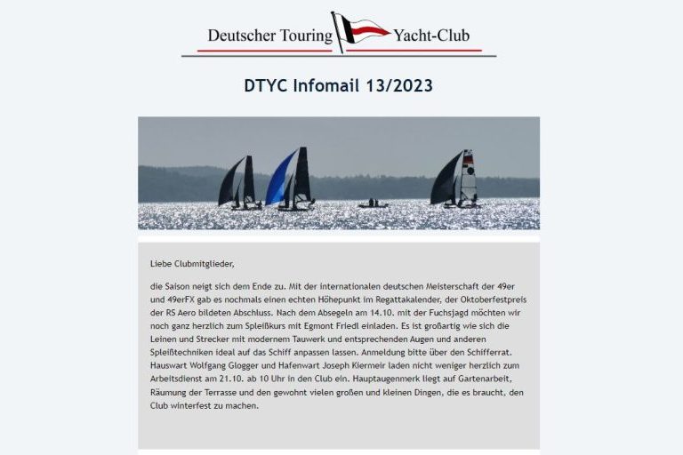 DTYC Infomail 12/23