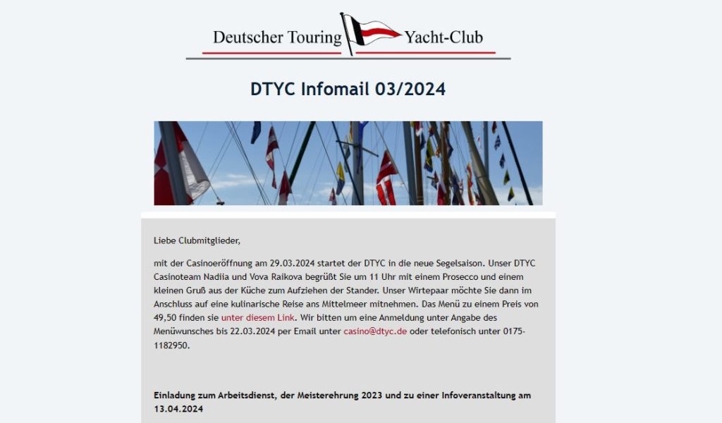 DTYC Infomail 3/2024
